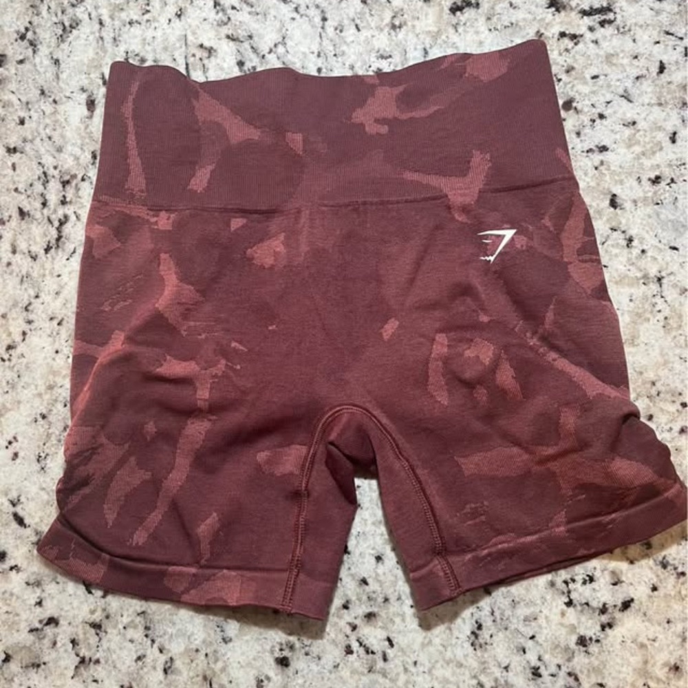 Gymshark Women's Camouflage Bike Shorts